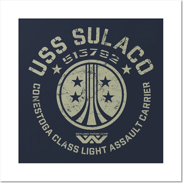 USS Sulaco Wall Art by MindsparkCreative